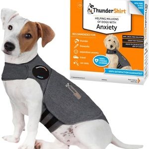 Thundershirt dog jacket, anxiety, size S